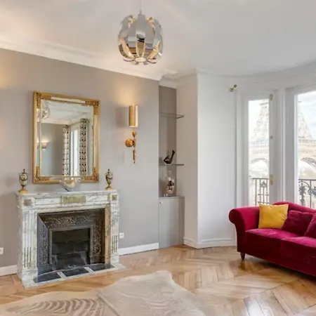 Luxury With View On Eiffel Tower Apartamento París