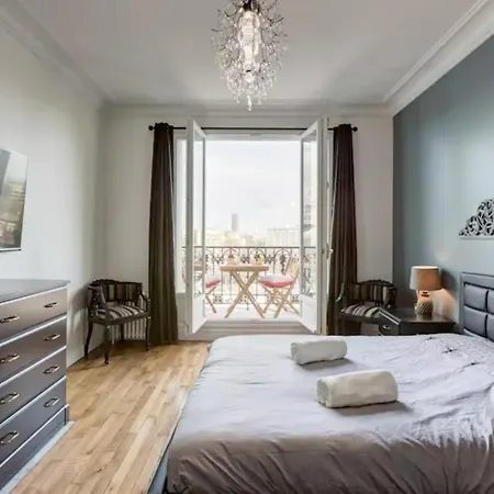 Luxury With View On Eiffel Tower Apartamento